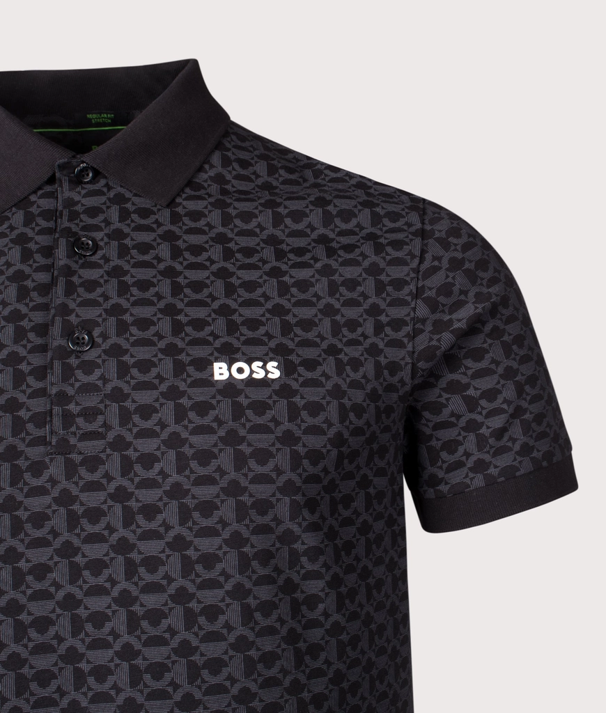 Hugo Boss Mens Paddy Striped C Polo Shirt